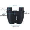 10X25 Portable HD Binocular BAK4 Prism Optical Coated Lens For Outdoor Hunting Camping Travel