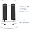 Huining 2PCS Black Water Filters for Household Water Bucket Water Filtration System Gravity Water Filter System Water Purifier Survival