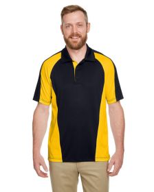 Men's Advantage Snag Protection Plus IL Colorblock Polo - BLK/ RED/ D CHRC - S (Color: BLK/ S YL/ DK CH, size: 6XL)