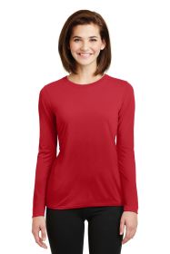 Gildan Ladies Gildan Performance Long Sleeve T-Shirt 42400L (Color: Red, size: M)