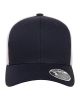 Flexfit 110¬Æ Adult Adjustable Mesh Cap - BLACK/ WHITE - OS