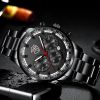 Fashion Mens Watches Luxury Men Sports Gold Stainless Steel Quartz Wrist Watch Man Business Casual Leather Watch —á–∞—Å—ã –º—É–∂—Å–∫–∏–µ