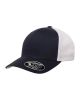 Flexfit 110¬Æ Adult Adjustable Mesh Cap - BLACK/ WHITE - OS